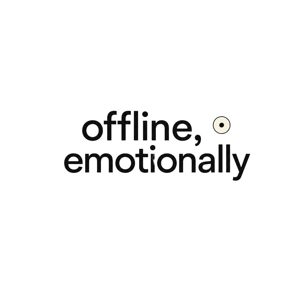 offline, emotionally — art by Bazzai Studio