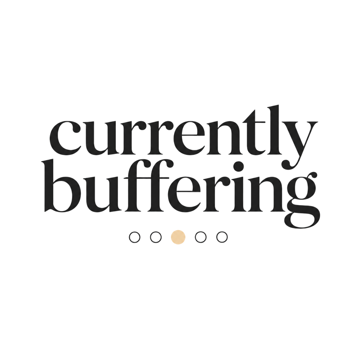 currently buffering — minimalist dry humor t-shirt design by Bazzai Studio