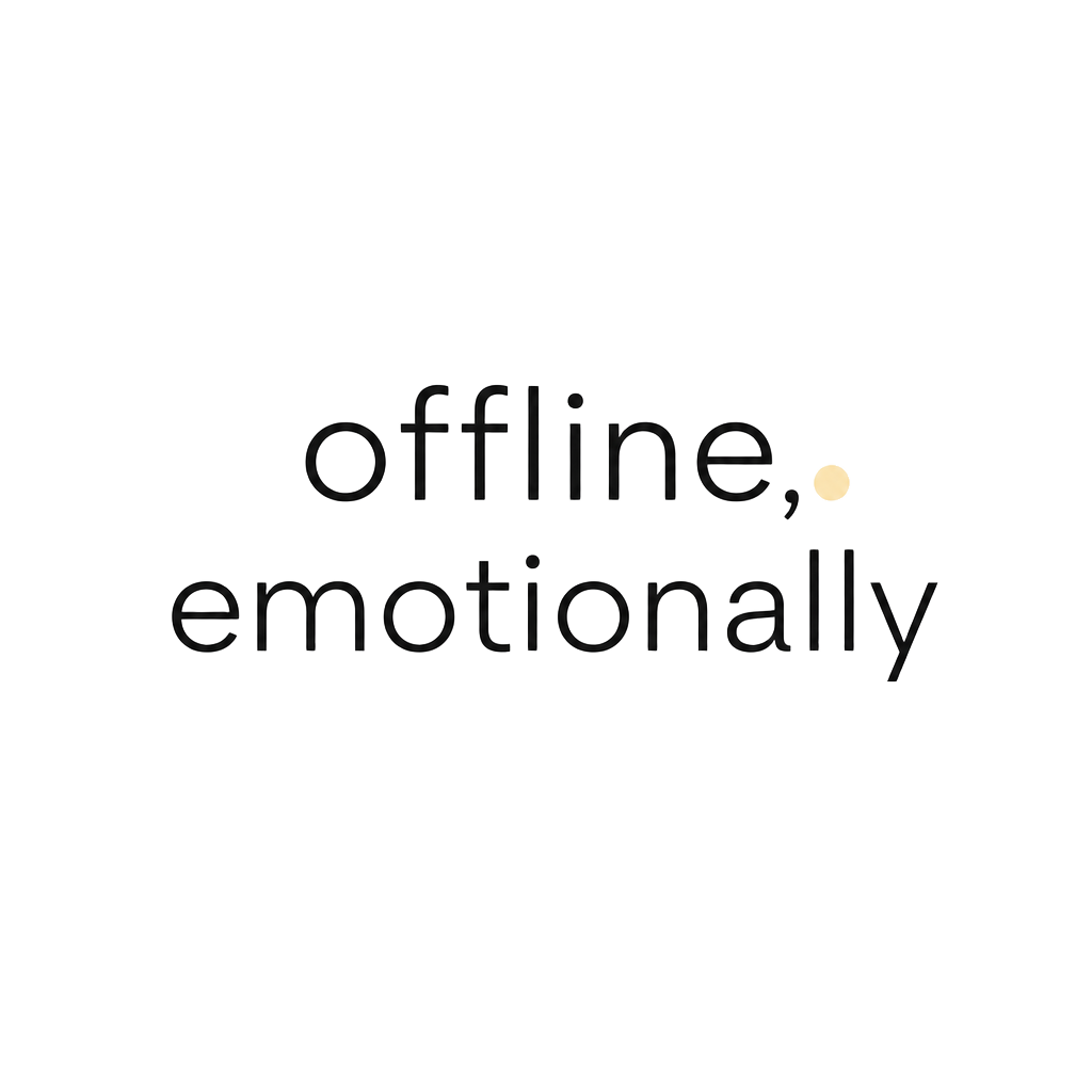 offline, emotionally — art by Bazzai Studio