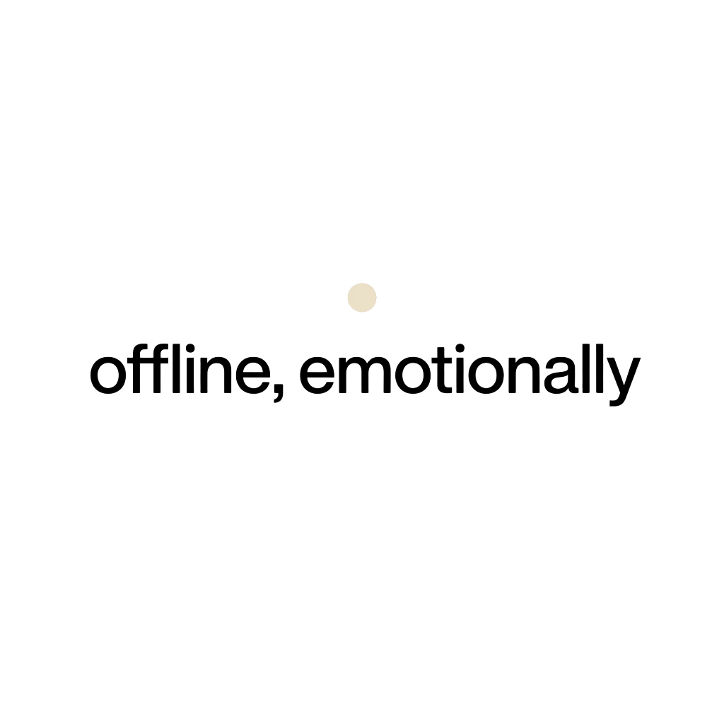 offline, emotionally — art by Bazzai Studio