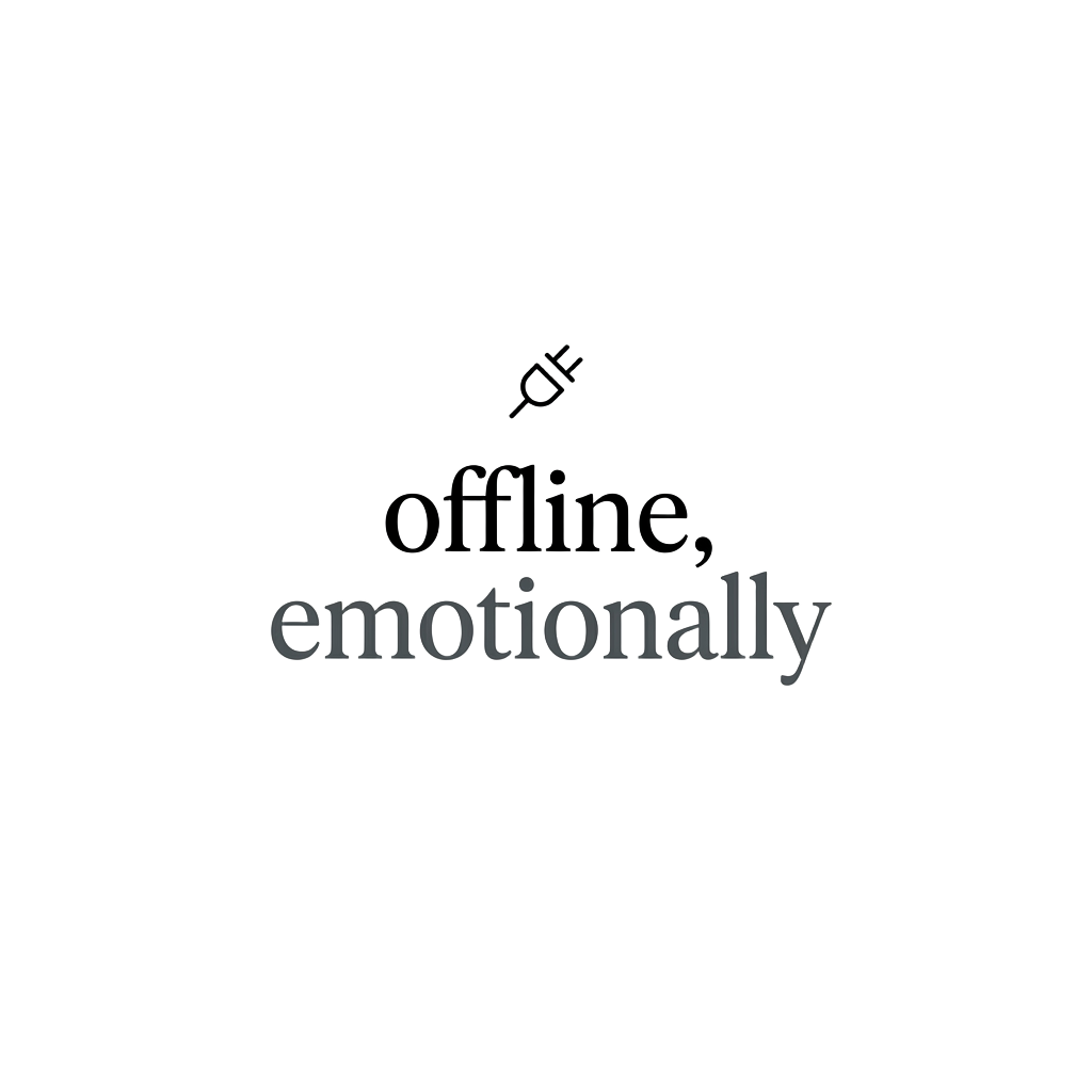 offline, emotionally — art by Bazzai Studio