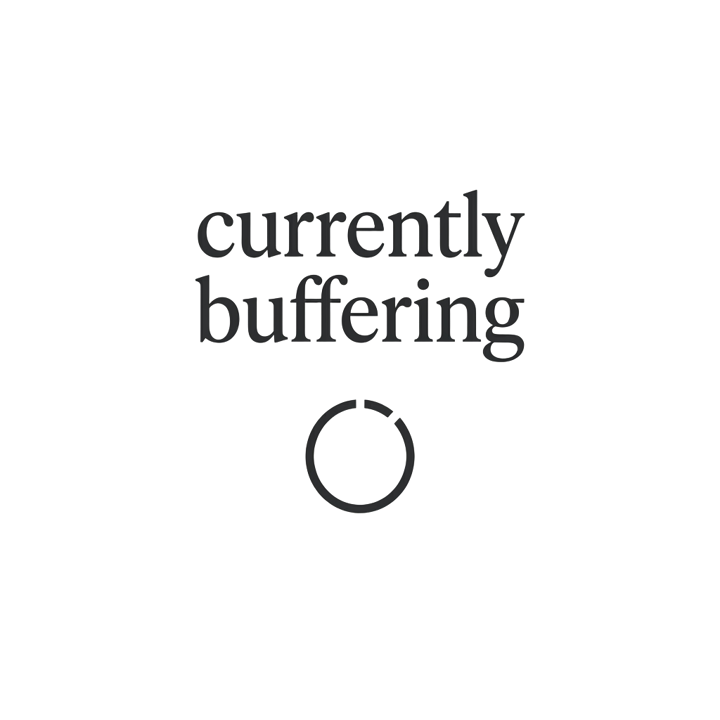 currently buffering — minimalist dry humor t-shirt design by Bazzai Studio