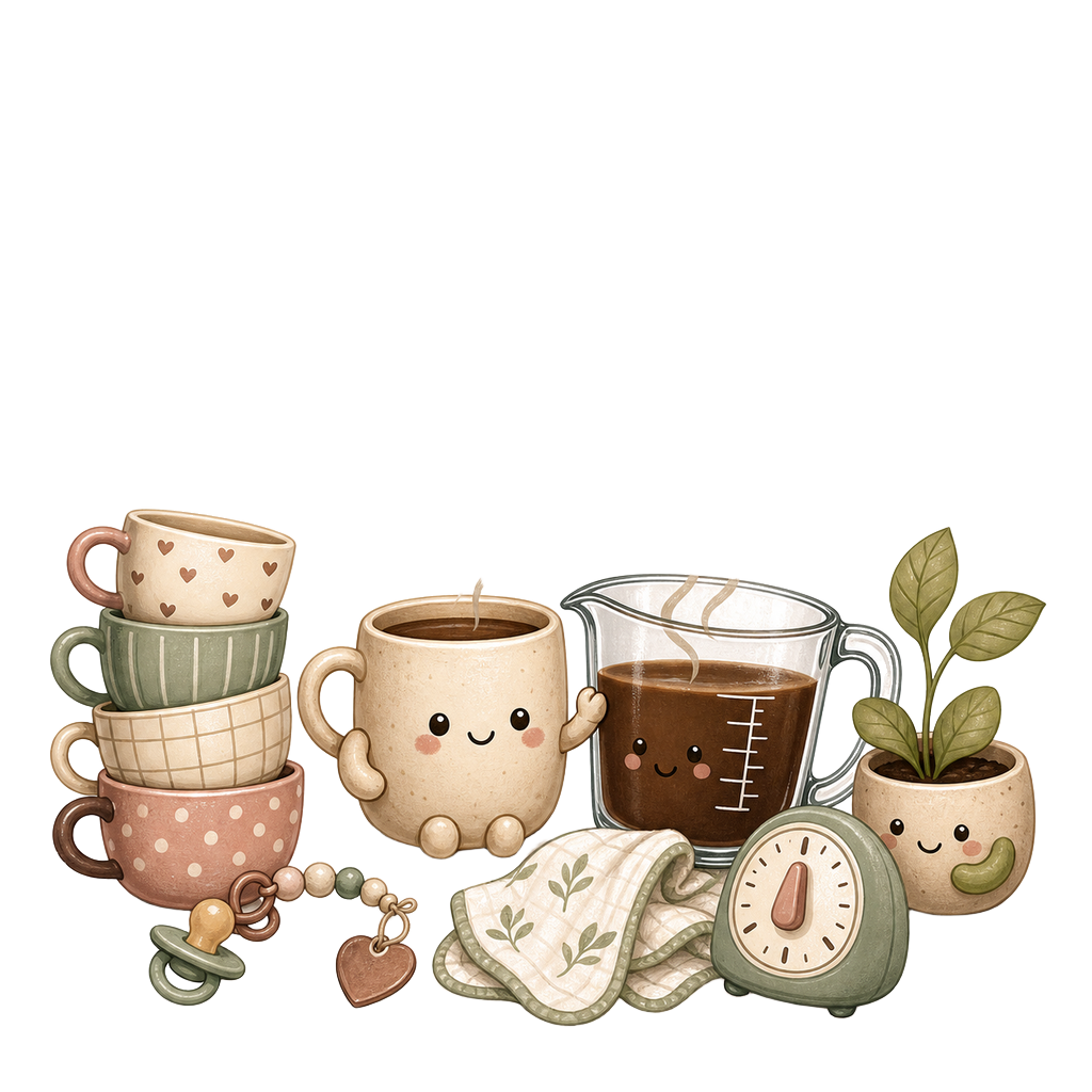 Measured in cups, not hours — art by Bazzai Studio