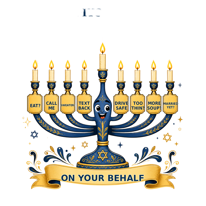 Jewish Humor — momlife t-shirt design by Bazzai Studio