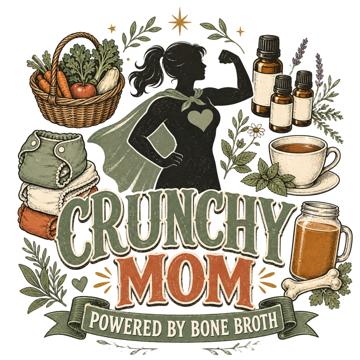 Crunchy Mom — momlife t-shirt design by Bazzai Studio