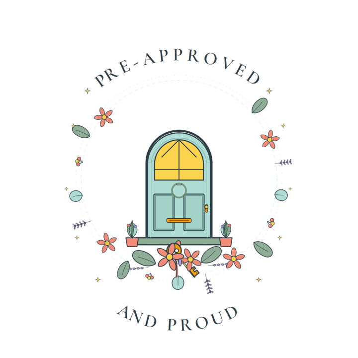 PRE-APPROVED AND PROUD — mortgage t-shirt design by Bazzai Studio