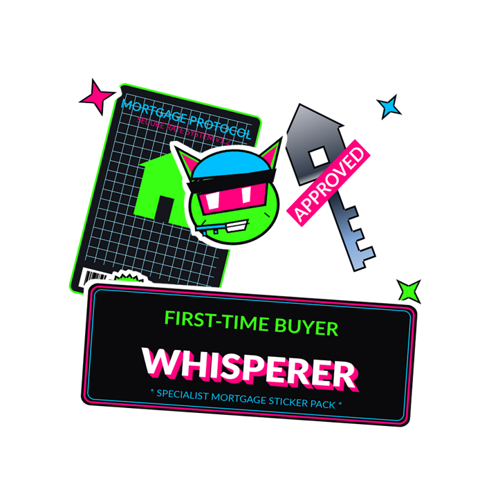 FIRST-TIME BUYER WHISPERER — mortgage t-shirt design by Bazzai Studio