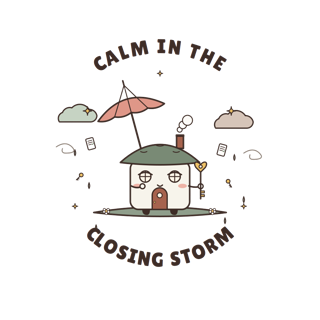 CALM IN THE CLOSING STORM — art by Bazzai Studio