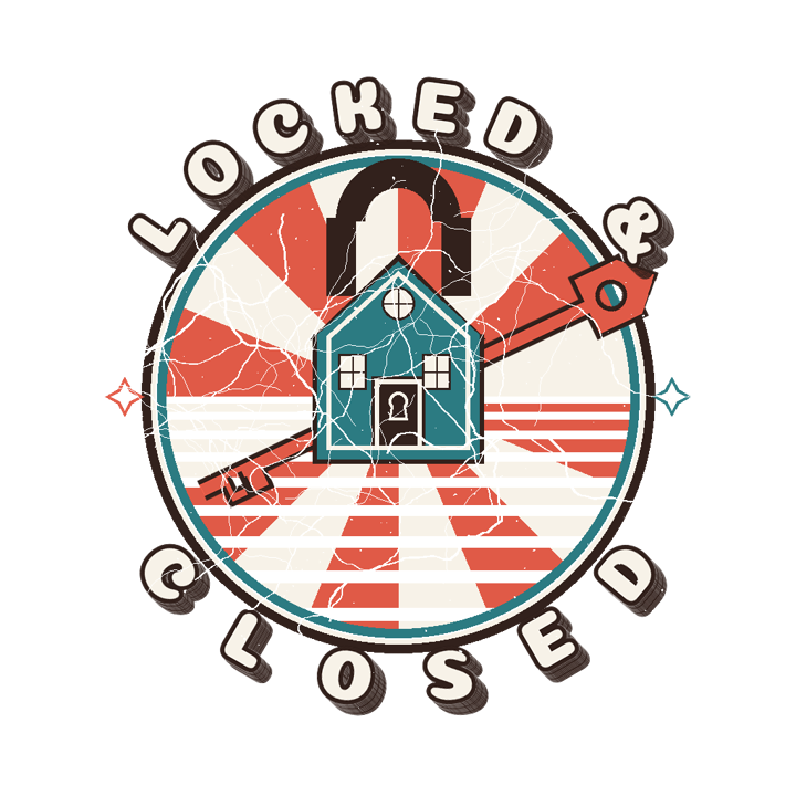 LOCKED & CLOSED — mortgage t-shirt design by Bazzai Studio