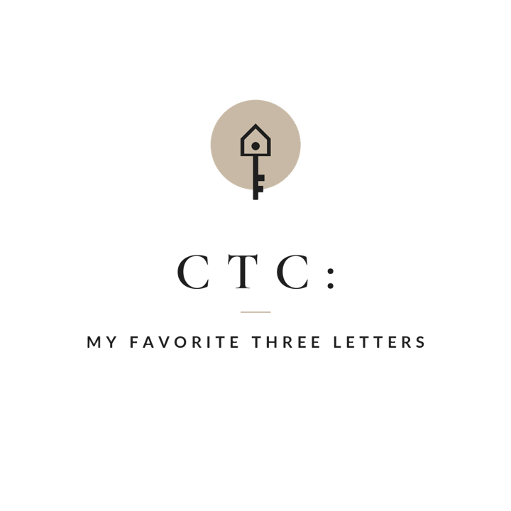 CTC: MY FAVORITE THREE LETTERS — mortgage t-shirt design by Bazzai Studio