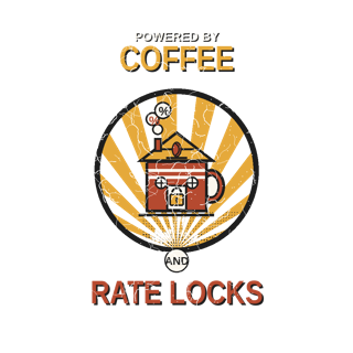 POWERED BY COFFEE AND RATE LOCKS — art by Bazzai Studio