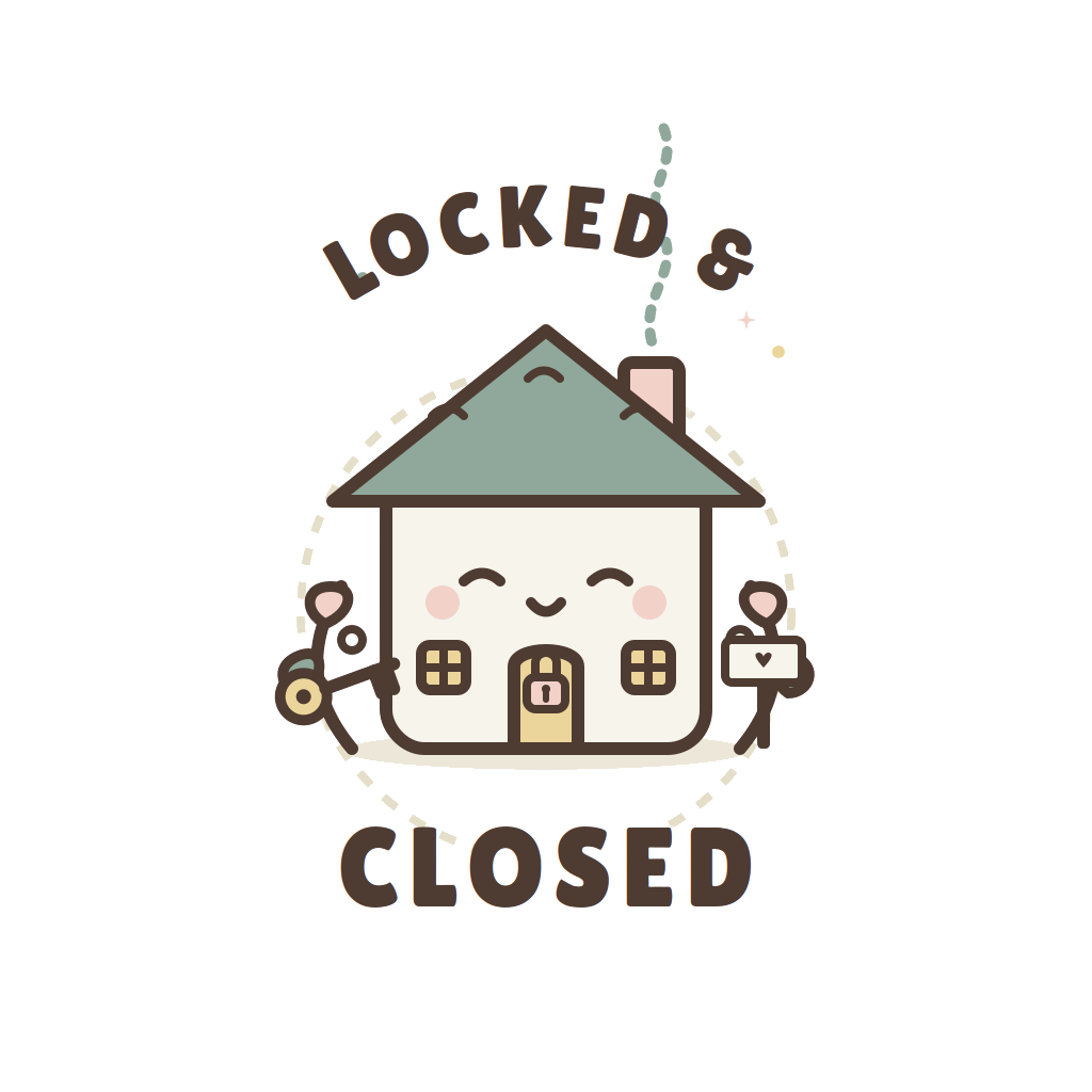 LOCKED & CLOSED — art by Bazzai Studio