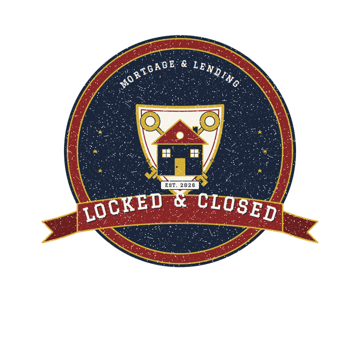 LOCKED & CLOSED — mortgage t-shirt design by Bazzai Studio