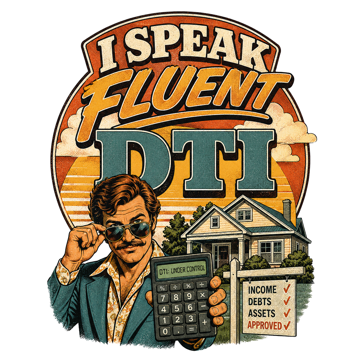 I SPEAK FLUENT DTI — art by Bazzai Studio
