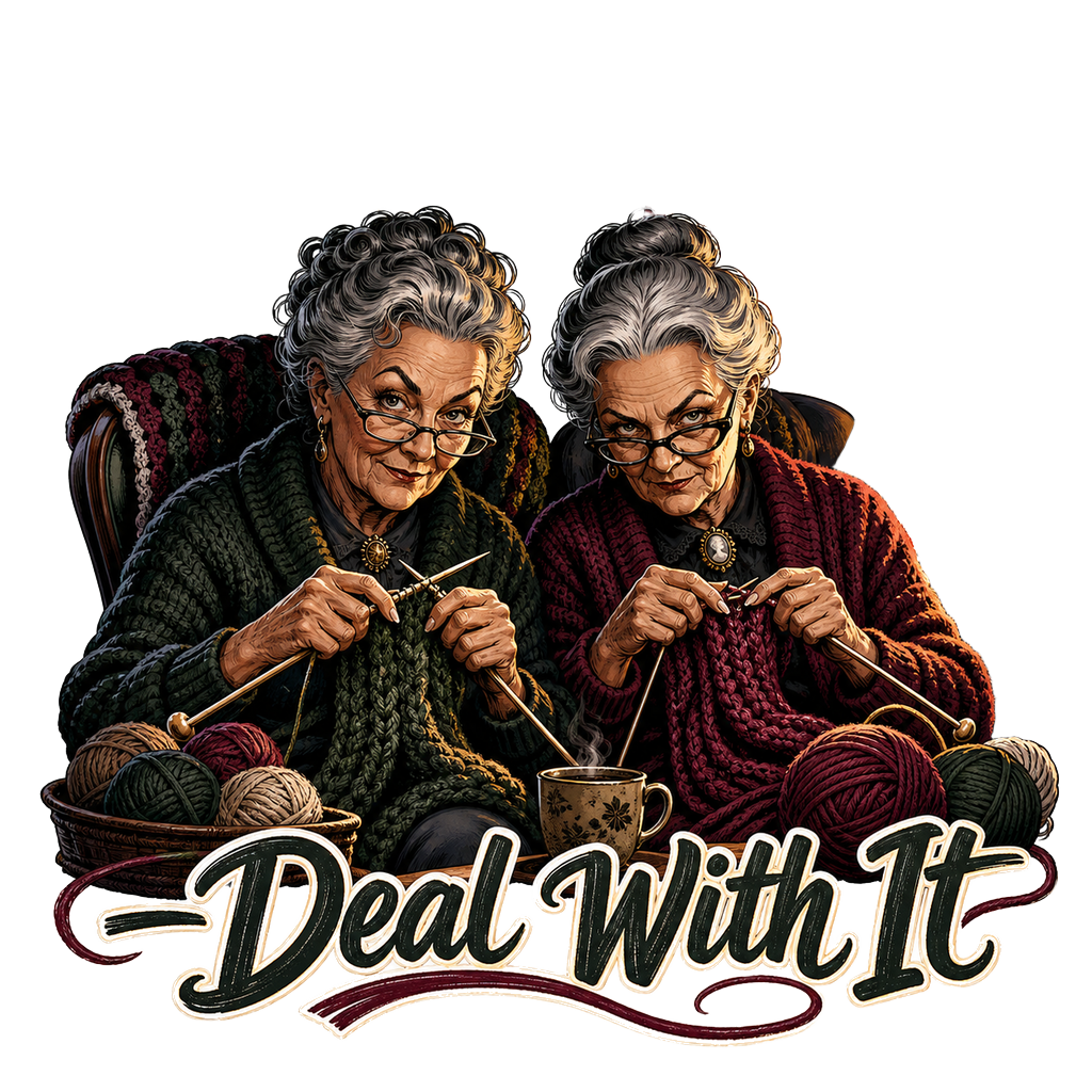 Knitting Night Shift — art by Bazzai Studio