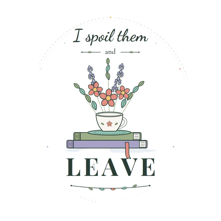 I spoil them and leave — nana grandma life t-shirt design by Bazzai Studio