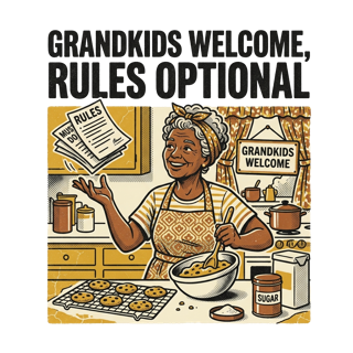 Grandkids welcome, rules optional — art by Bazzai Studio