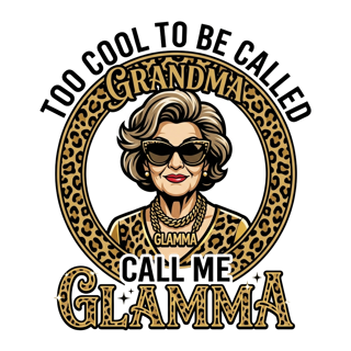 Cool Grandma (Glamma) — art by Bazzai Studio