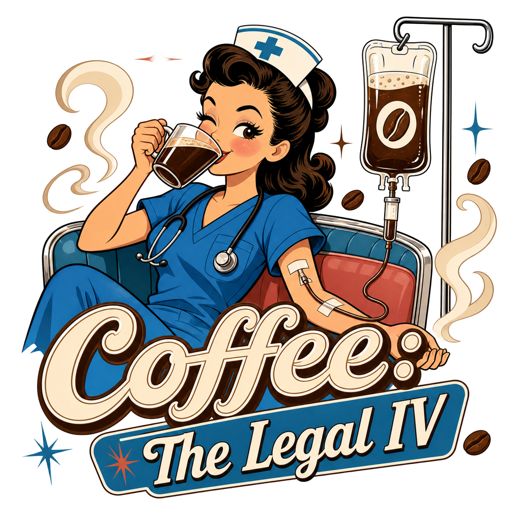 Nurse + Coffee — art by Bazzai Studio