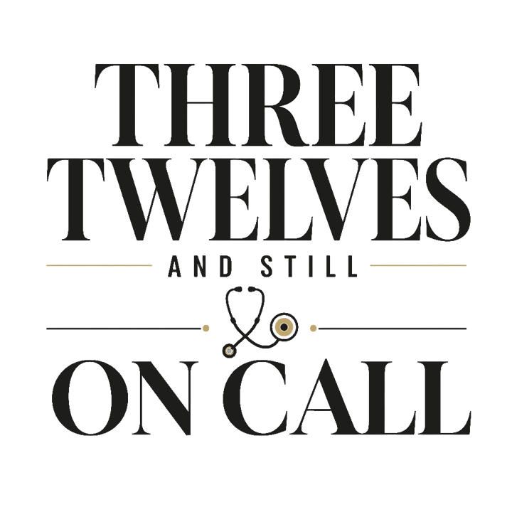 THREE TWELVES AND STILL ON CALL — nurse humor t-shirt design by Bazzai Studio