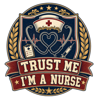 TRUST ME I'M A NURSE — art by Bazzai Studio