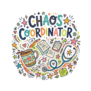 Chaos Coordinator (Teacher/Nurse) — art by Bazzai Studio