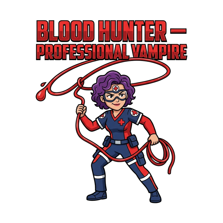 Phlebotomist — nurse t-shirt design by Bazzai Studio