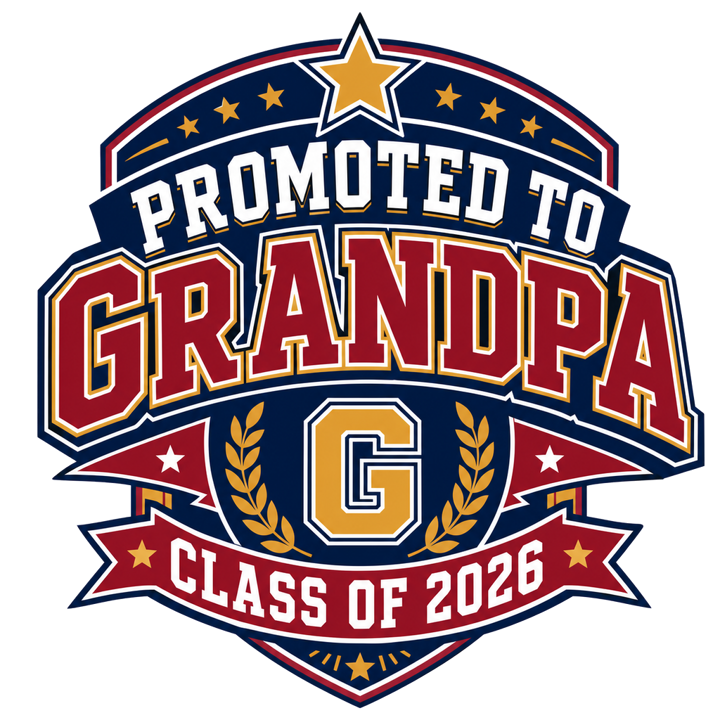 Promoted to Grandparent — papa grandpa life t-shirt design by Bazzai Studio