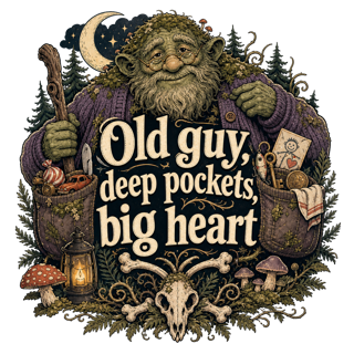 Old guy, deep pockets, big heart — art by Bazzai Studio