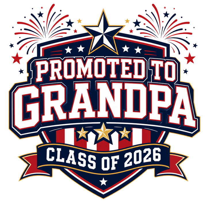 Promoted to Grandparent — papa t-shirt design by Bazzai Studio