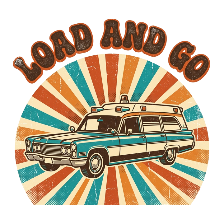Load and go — paramedic t-shirt design by Bazzai Studio