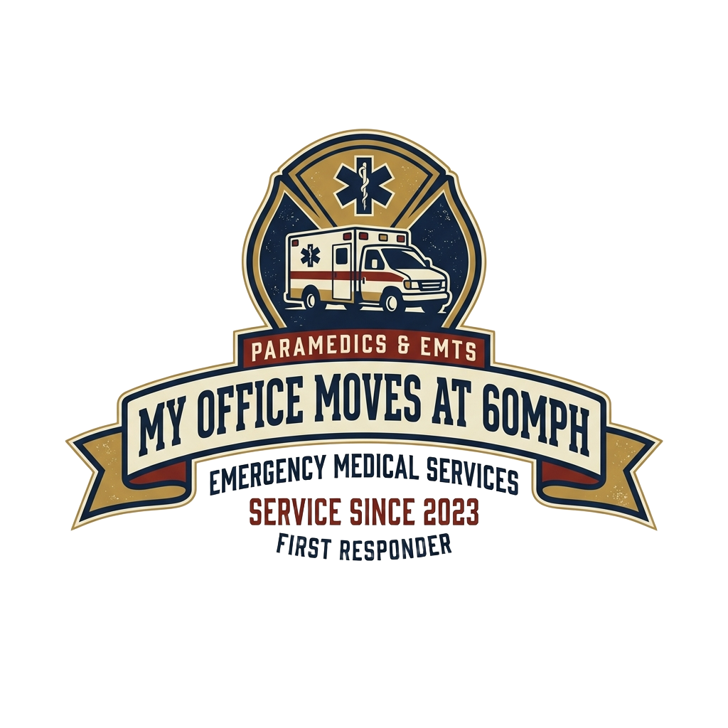 My office moves at 60mph — art by Bazzai Studio