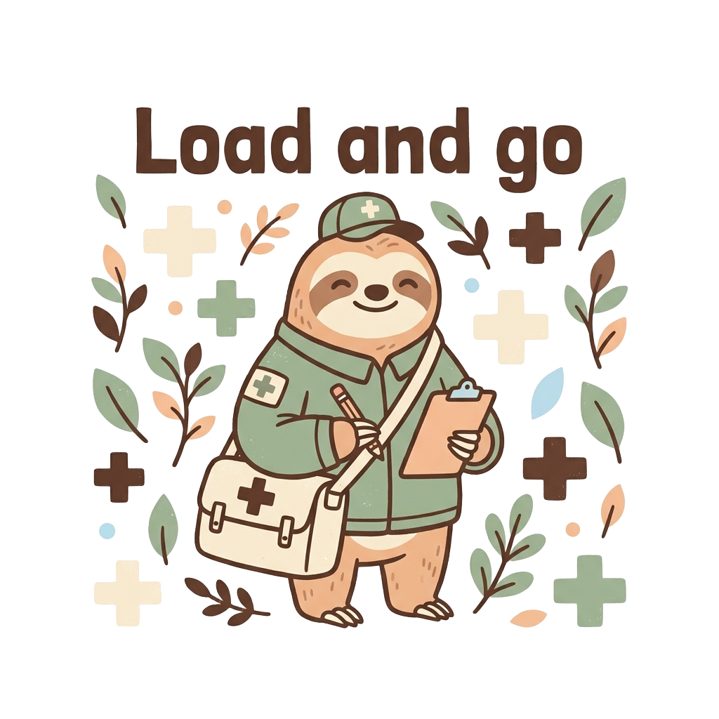 Load and go — art by Bazzai Studio
