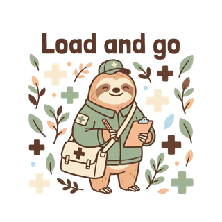 Load and go — art by Bazzai Studio