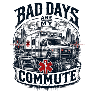Bad days are my commute — art by Bazzai Studio