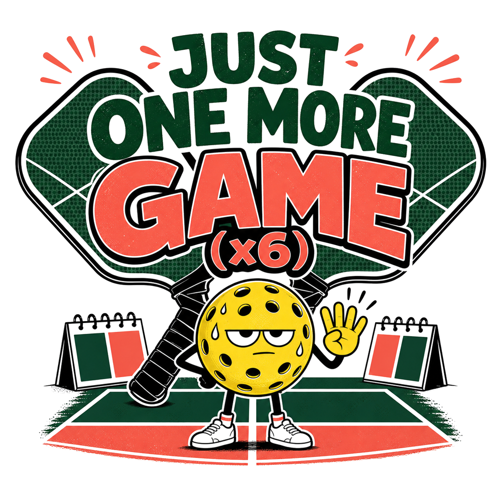 JUST ONE MORE GAME (x6) — art by Bazzai Studio