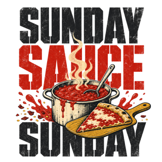 SUNDAY SAUCE SUNDAY — art by Bazzai Studio