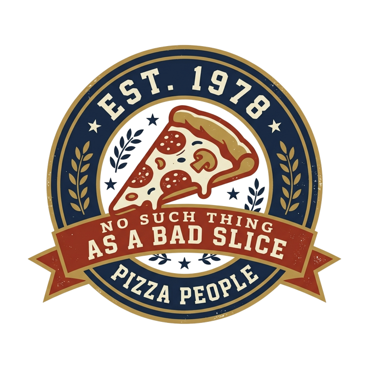 NO SUCH THING AS A BAD SLICE — pizza fanatics t-shirt design by Bazzai Studio