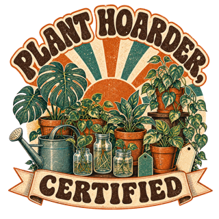 PLANT HOARDER, CERTIFIED — art by Bazzai Studio