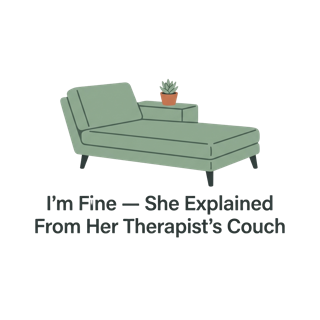 Therapy Humor — art by Bazzai Studio