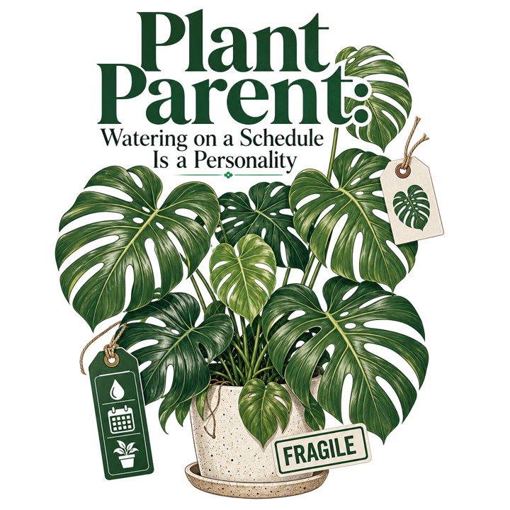 Plant Parent — plantmom t-shirt design by Bazzai Studio