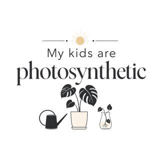 My kids are photosynthetic — art by Bazzai Studio