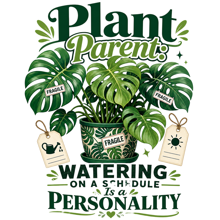Plant Parent — plantmom t-shirt design by Bazzai Studio