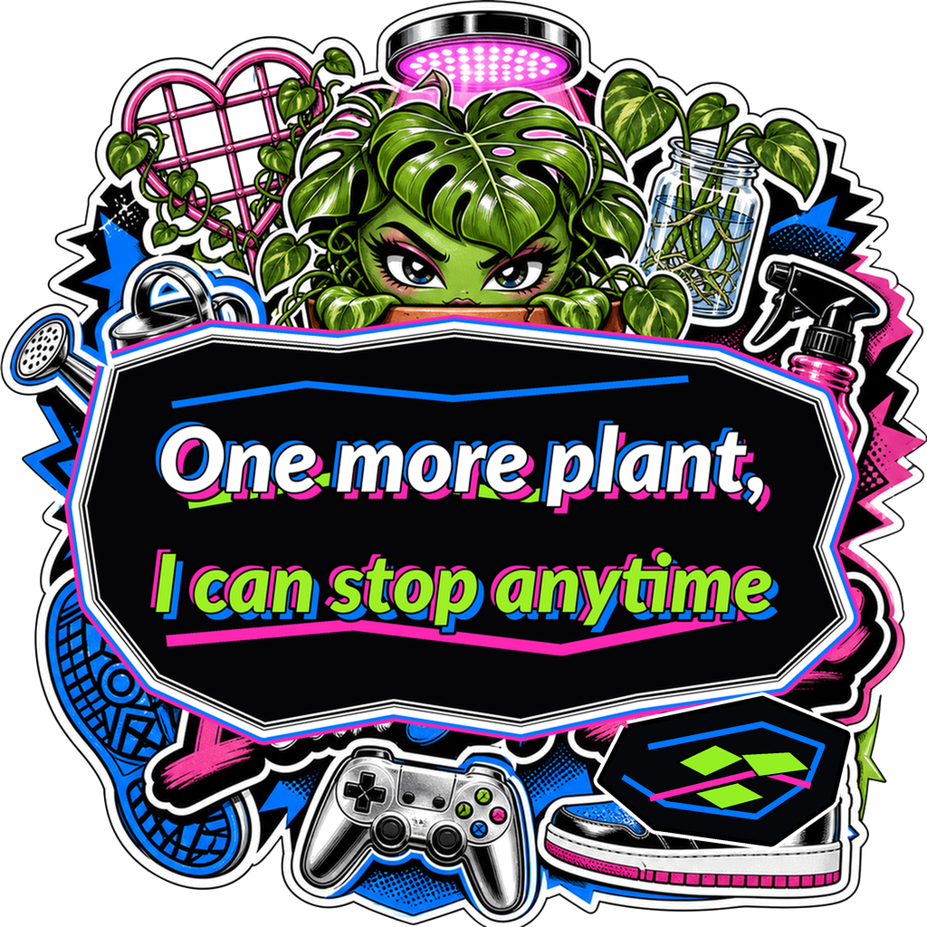 One more plant, I can stop anytime — art by Bazzai Studio