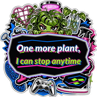 One more plant, I can stop anytime — art by Bazzai Studio