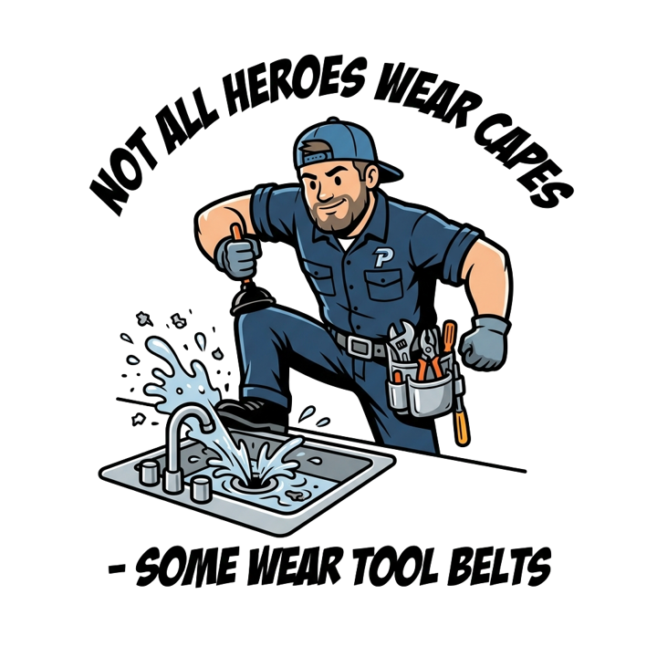 Plumber — plumber t-shirt design by Bazzai Studio
