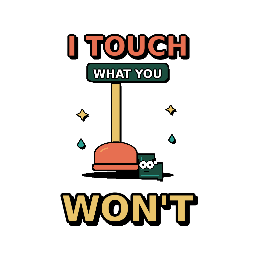 I touch what you won't — art by Bazzai Studio