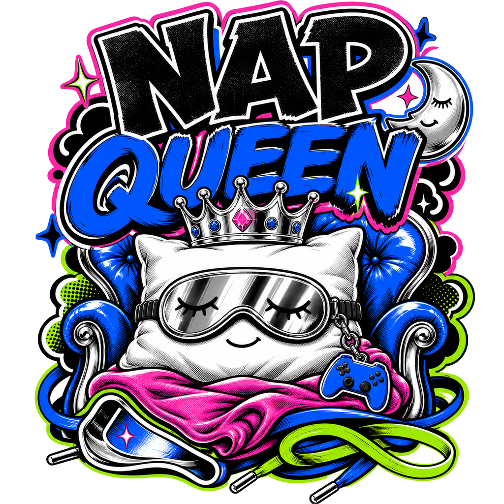 NAP QUEEN — art by Bazzai Studio