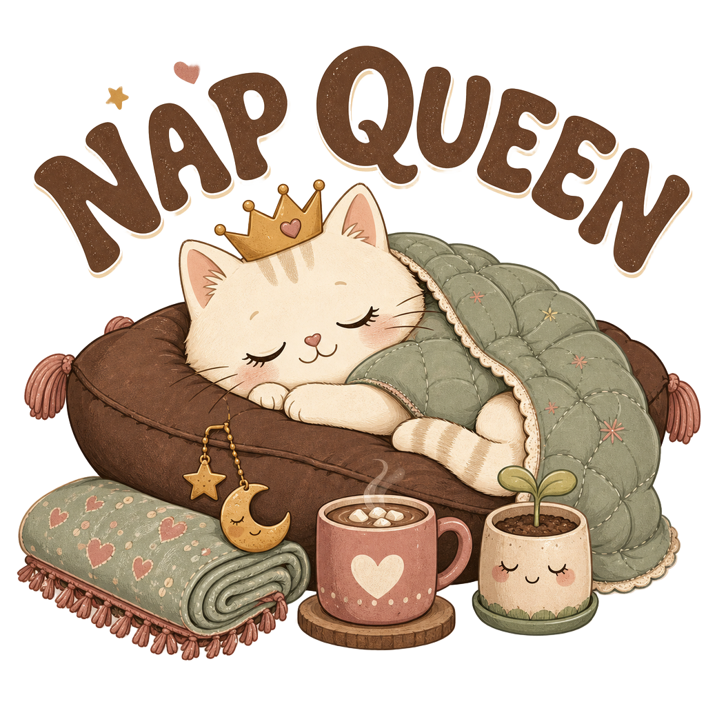 NAP QUEEN — art by Bazzai Studio