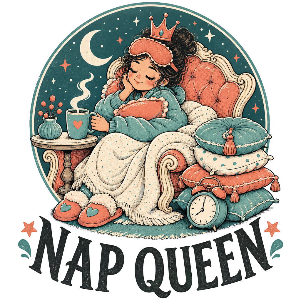 NAP QUEEN — art by Bazzai Studio